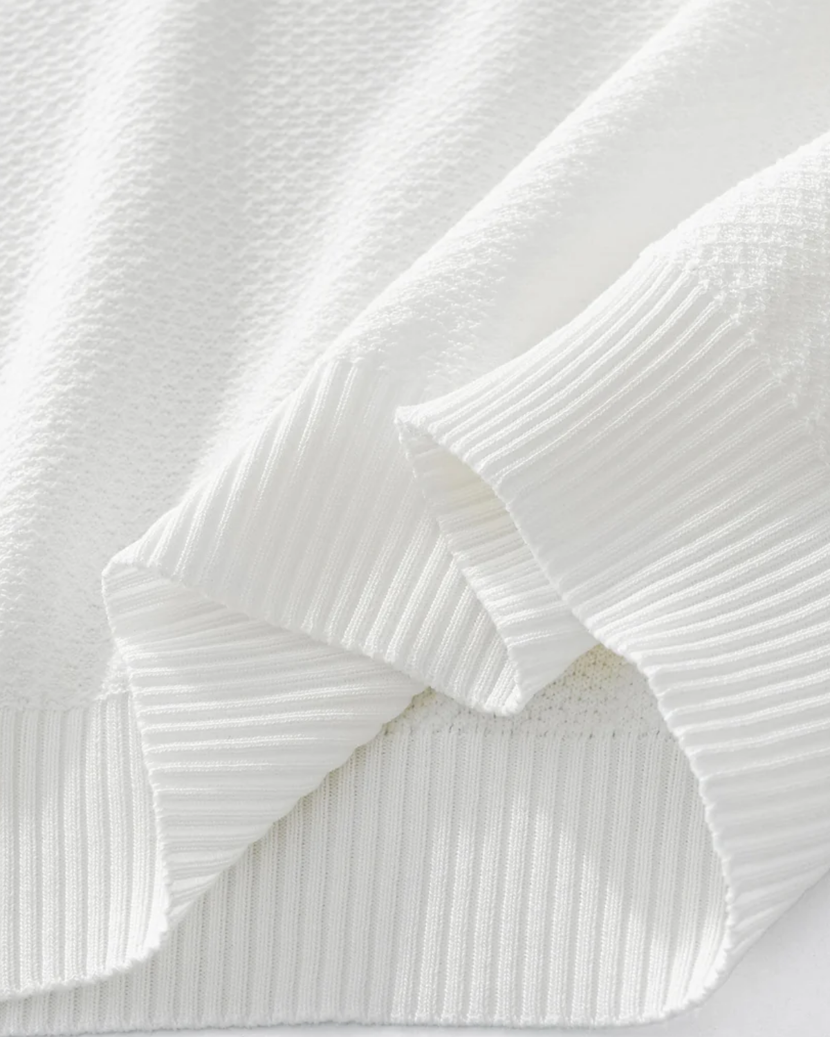 ZEVEN CONTRAST KNIT TEE