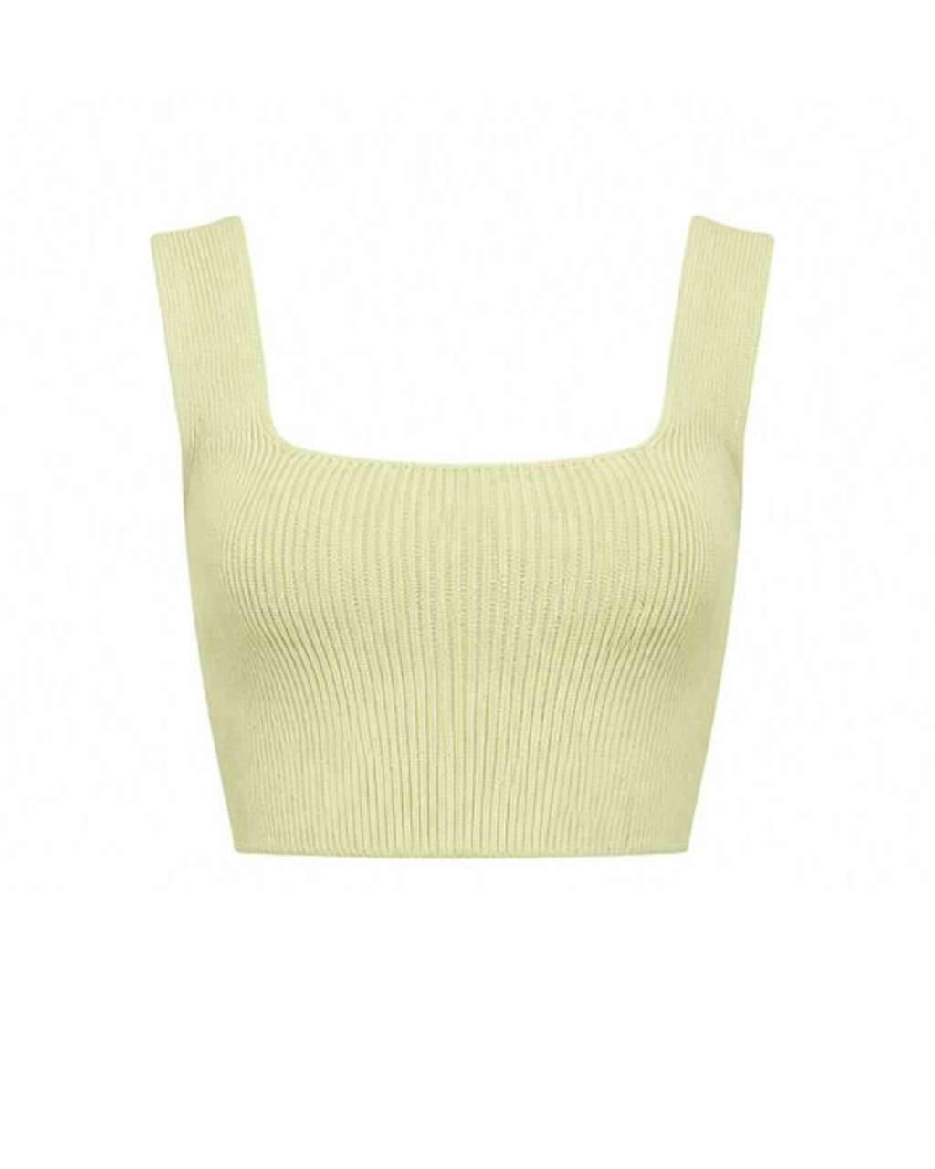 ZEVEN KNITTED RIBBED TOP
