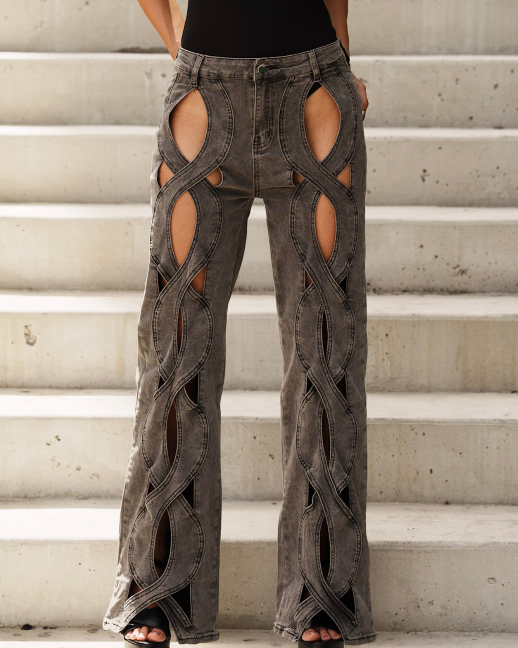 ZEVEN INHOLLOW JEANS