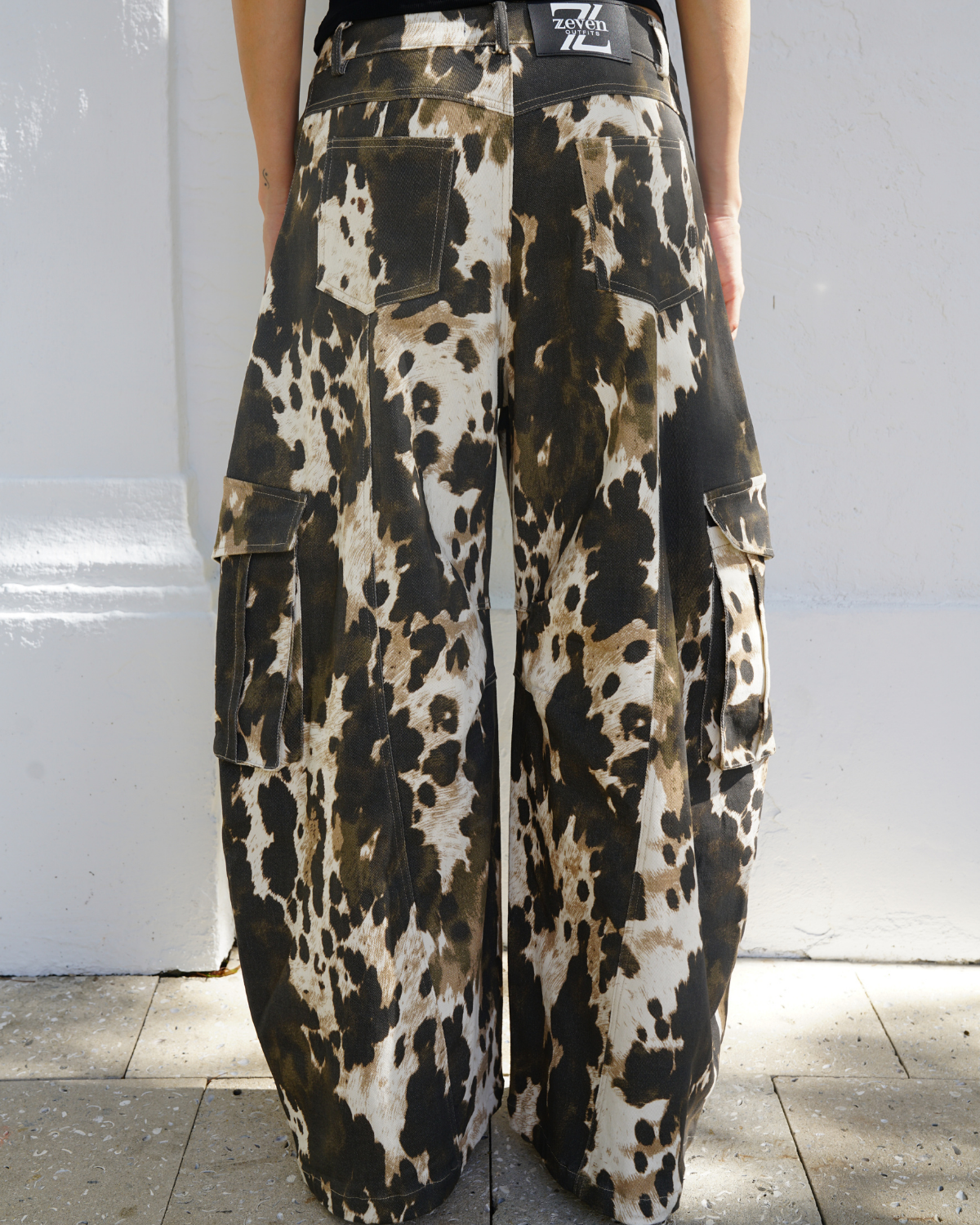 ZEVEN WIDE VACA SAFARI JEANS