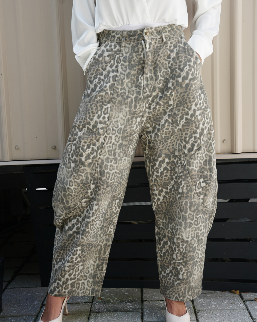 ZEVEN INCHEETAH JEANS