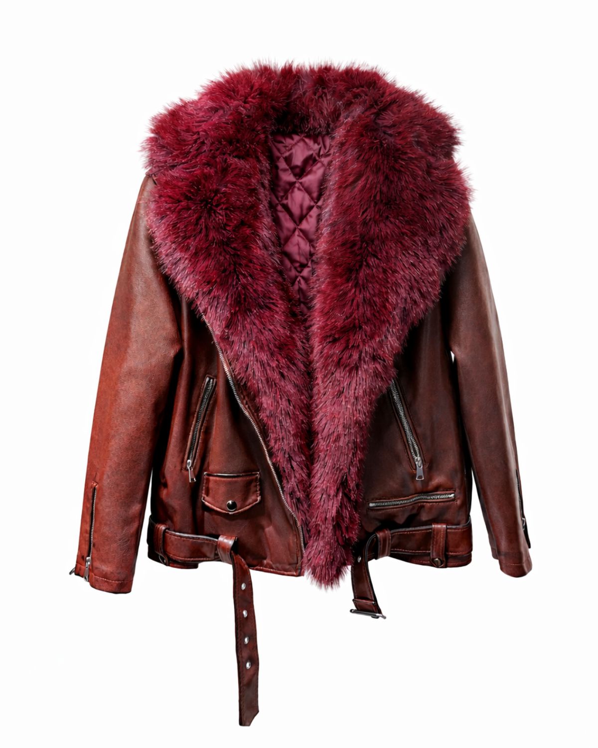 THE CHERRY LEATHER JACKET