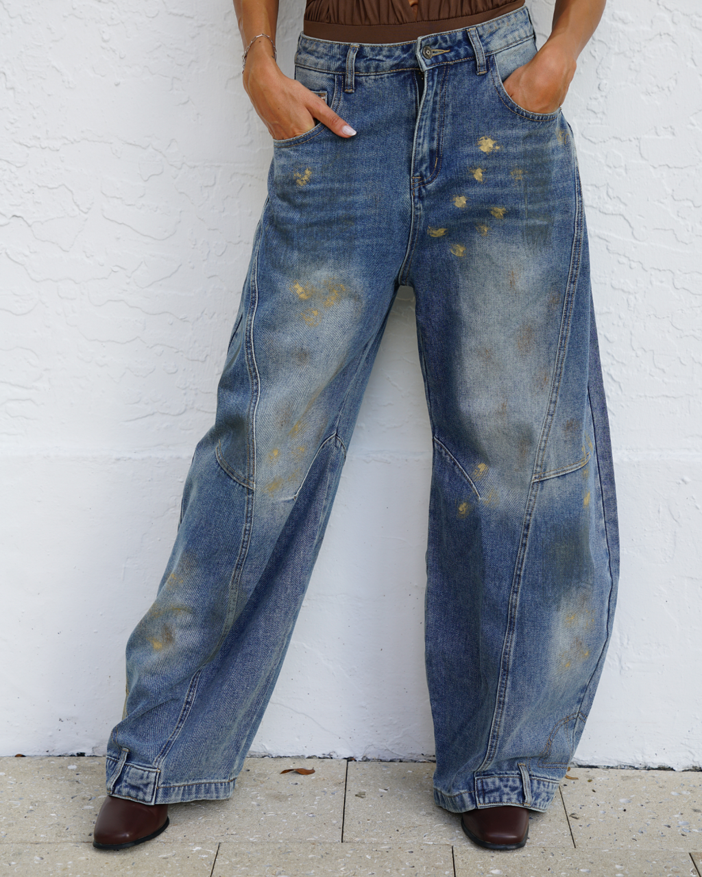 ZEVEN INOVERSIZED JEANS