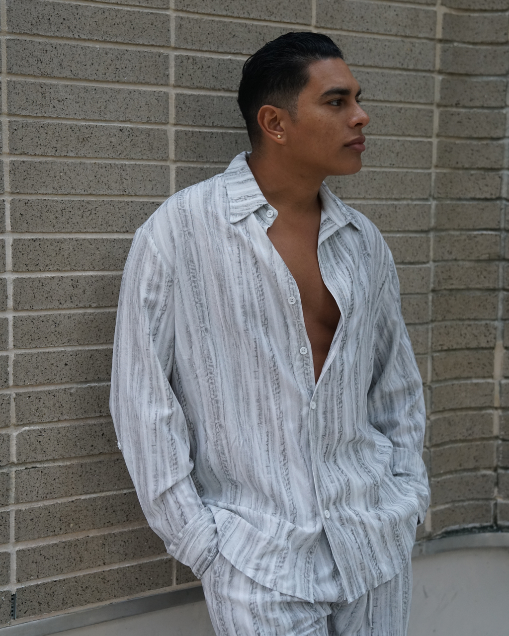 ZEVEN DRIFT STRIPE SHIRT