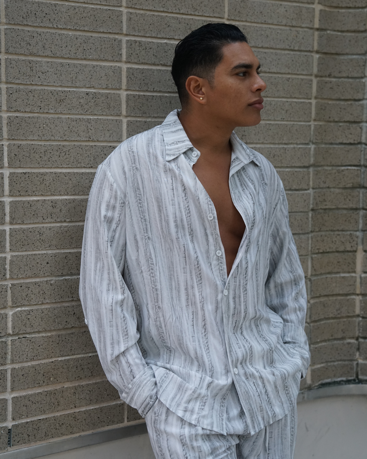 ZEVEN DRIFT STRIPE SHIRT