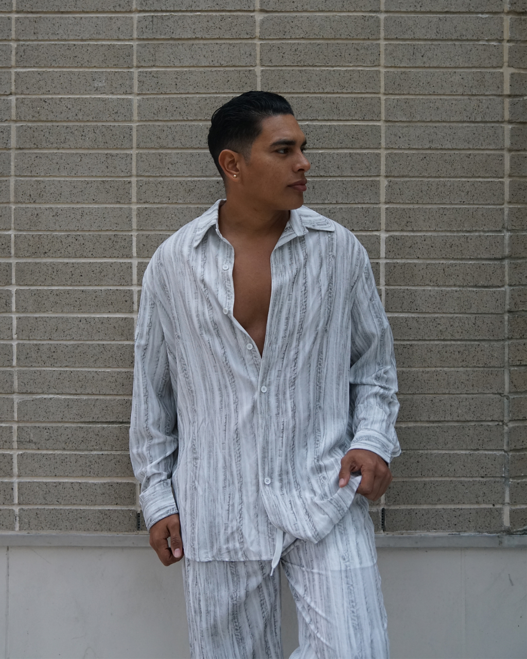 ZEVEN DRIFT STRIPE SHIRT