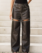 SAHARA LEATHER PANTS