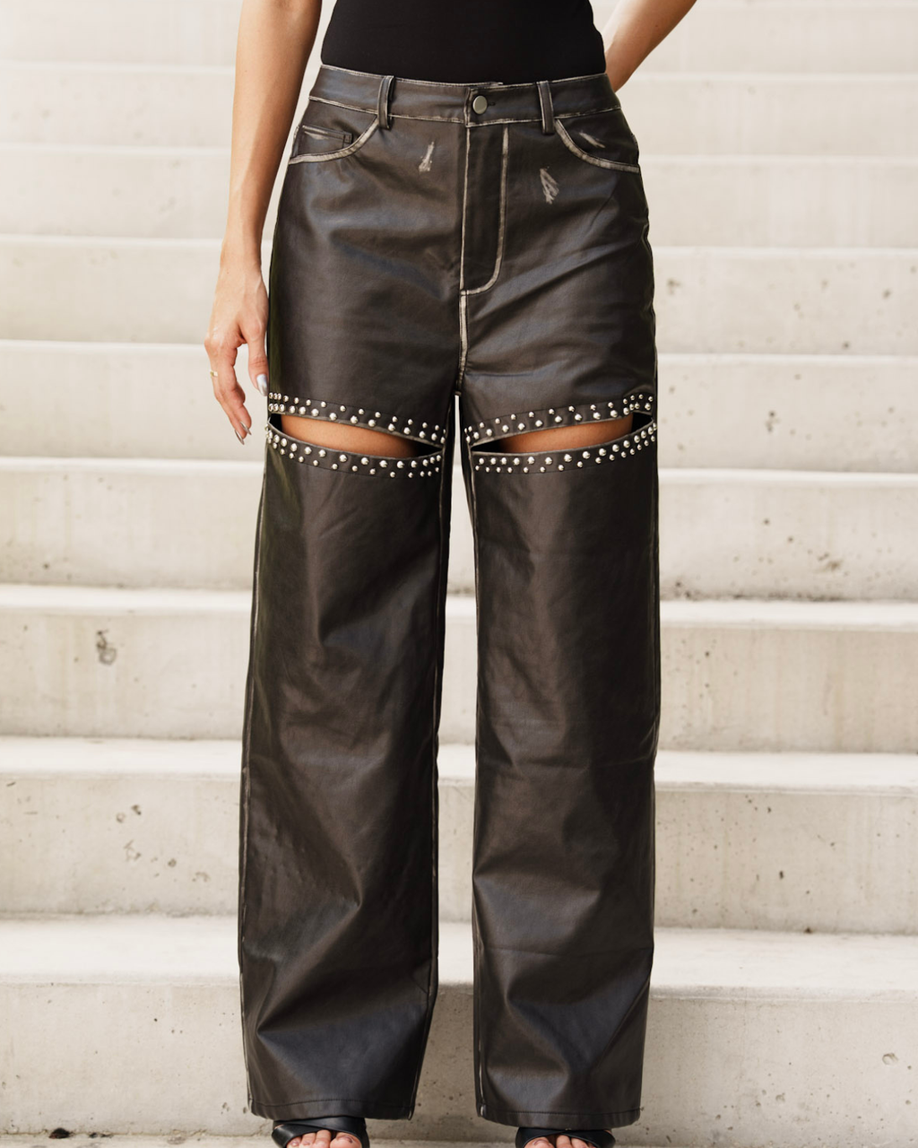 SAHARA LEATHER PANTS
