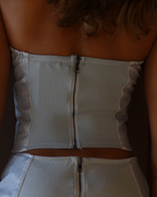 LADY GAGA LEATHER CORSET