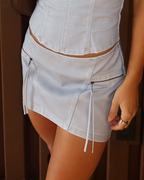 LADY GAGA LEATHER SKIRT