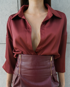 ZEVEN LE SILK BODY BLOUSE