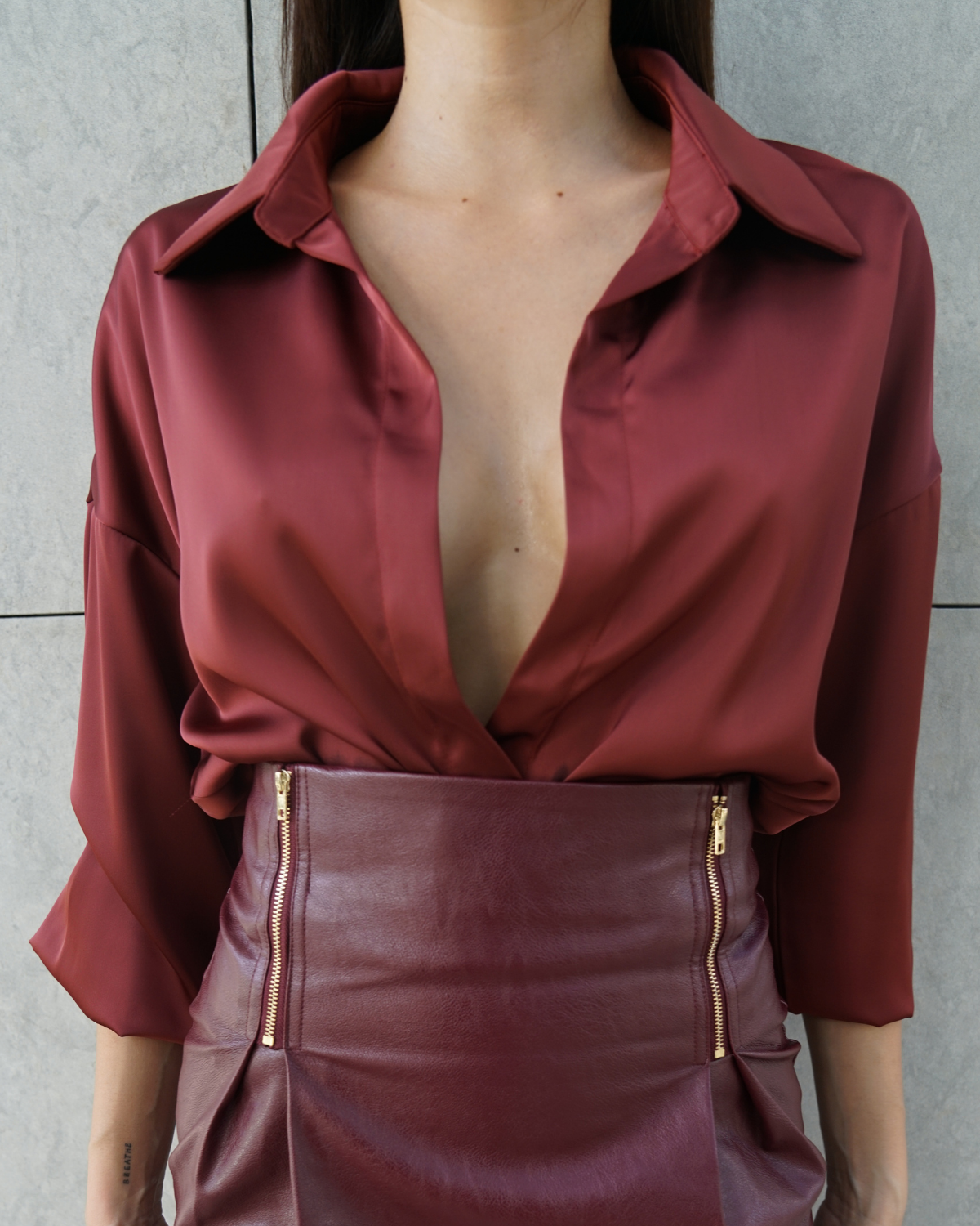 ZEVEN LE SILK BODY BLOUSE