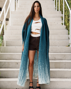 ZEVEN OCEAN BLUE CARDIGAN