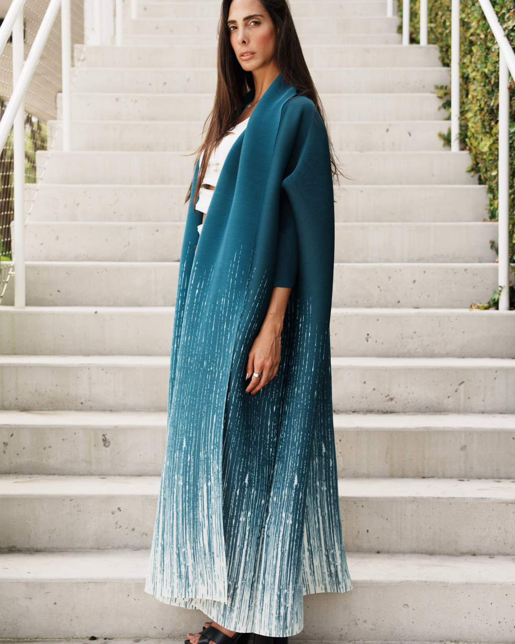 ZEVEN OCEAN BLUE CARDIGAN