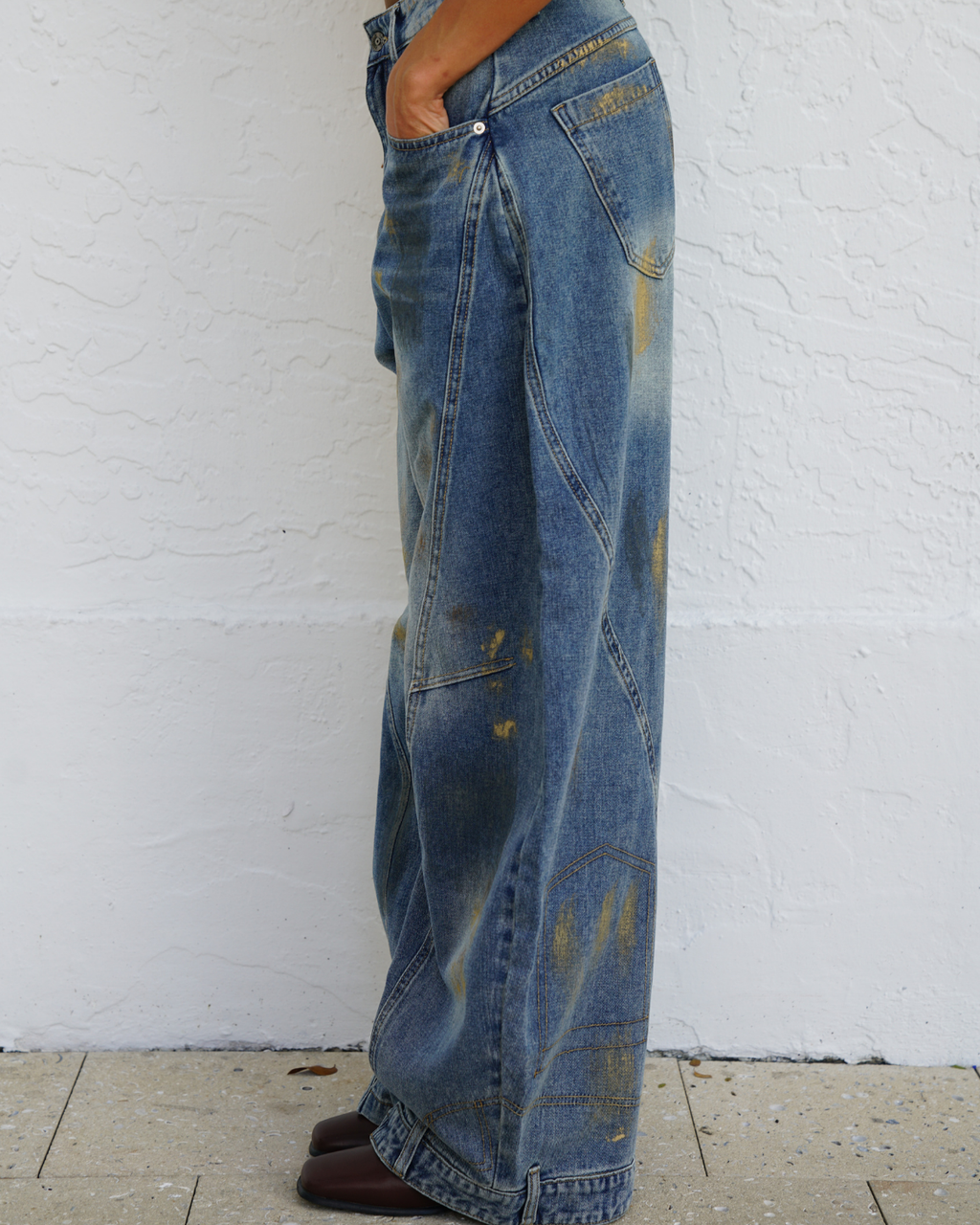 ZEVEN INOVERSIZED JEANS