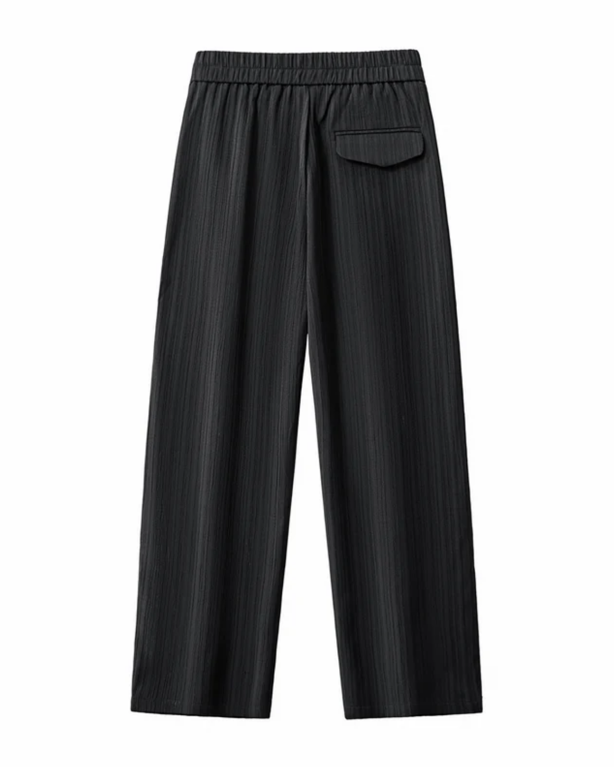 ZEVEN NOIR PLEATED PANTS