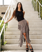 THE BOHO MID-SKIRT