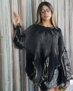 ZEVEN DESCONSTRUCTIVE SWEATER