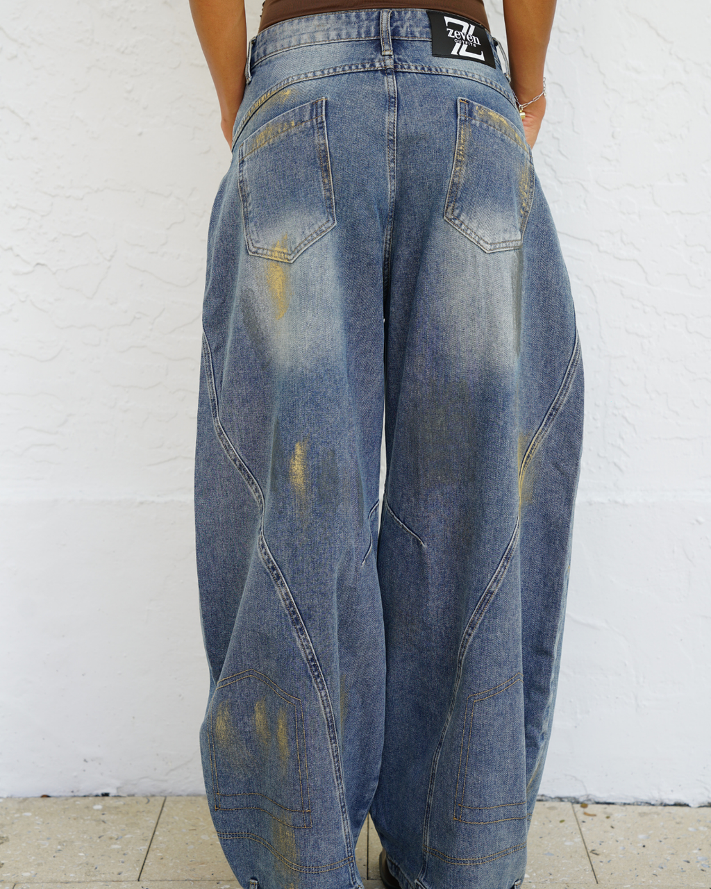 ZEVEN INOVERSIZED JEANS