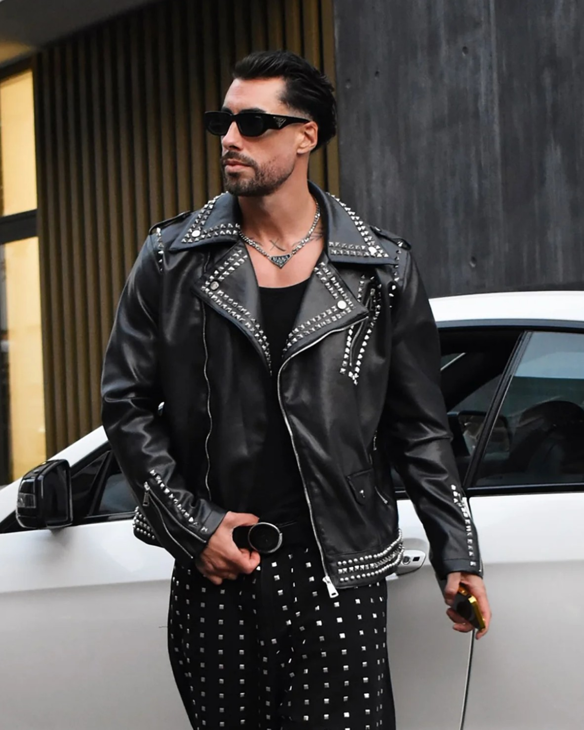 ZEVEN MOTO LEATHER JACKET