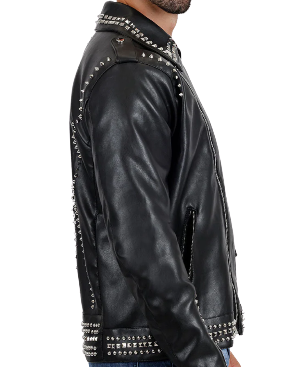 ZEVEN MOTO LEATHER JACKET
