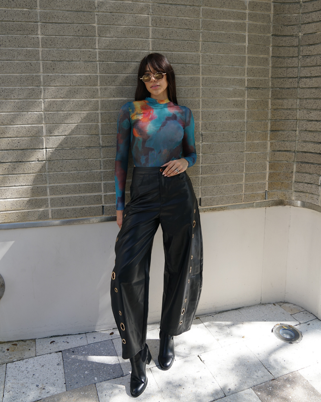 ZEVEN ARO LEATHER PANT