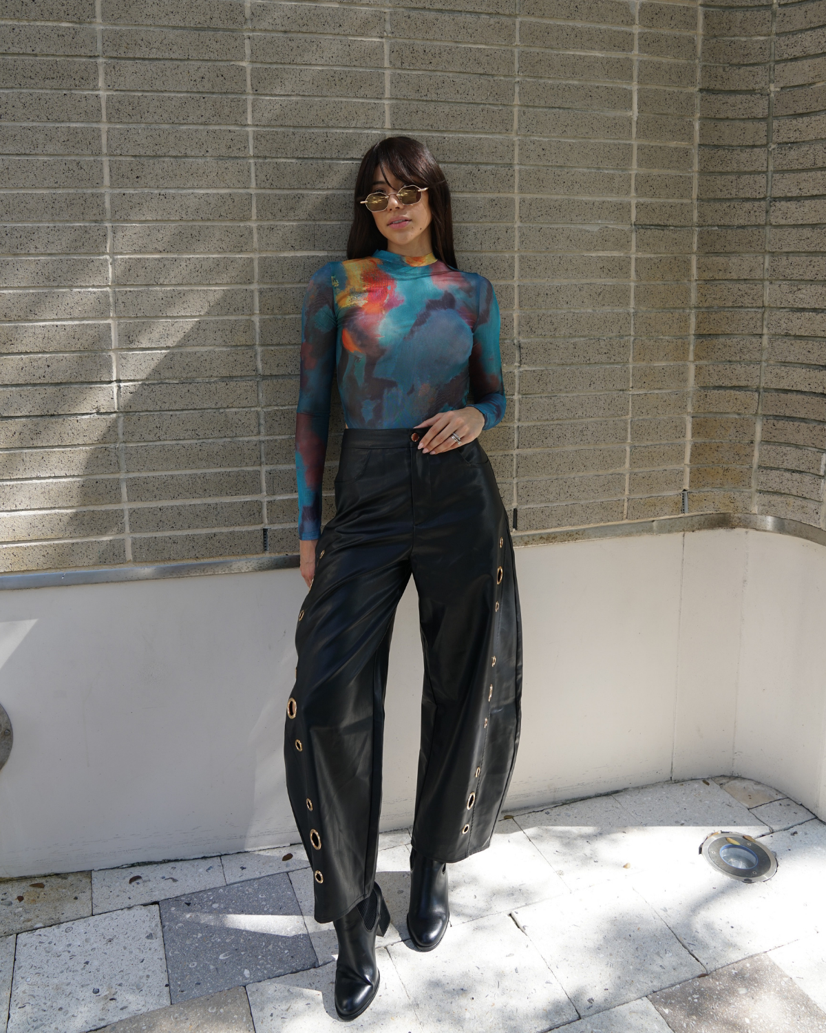 ZEVEN ARO LEATHER PANT