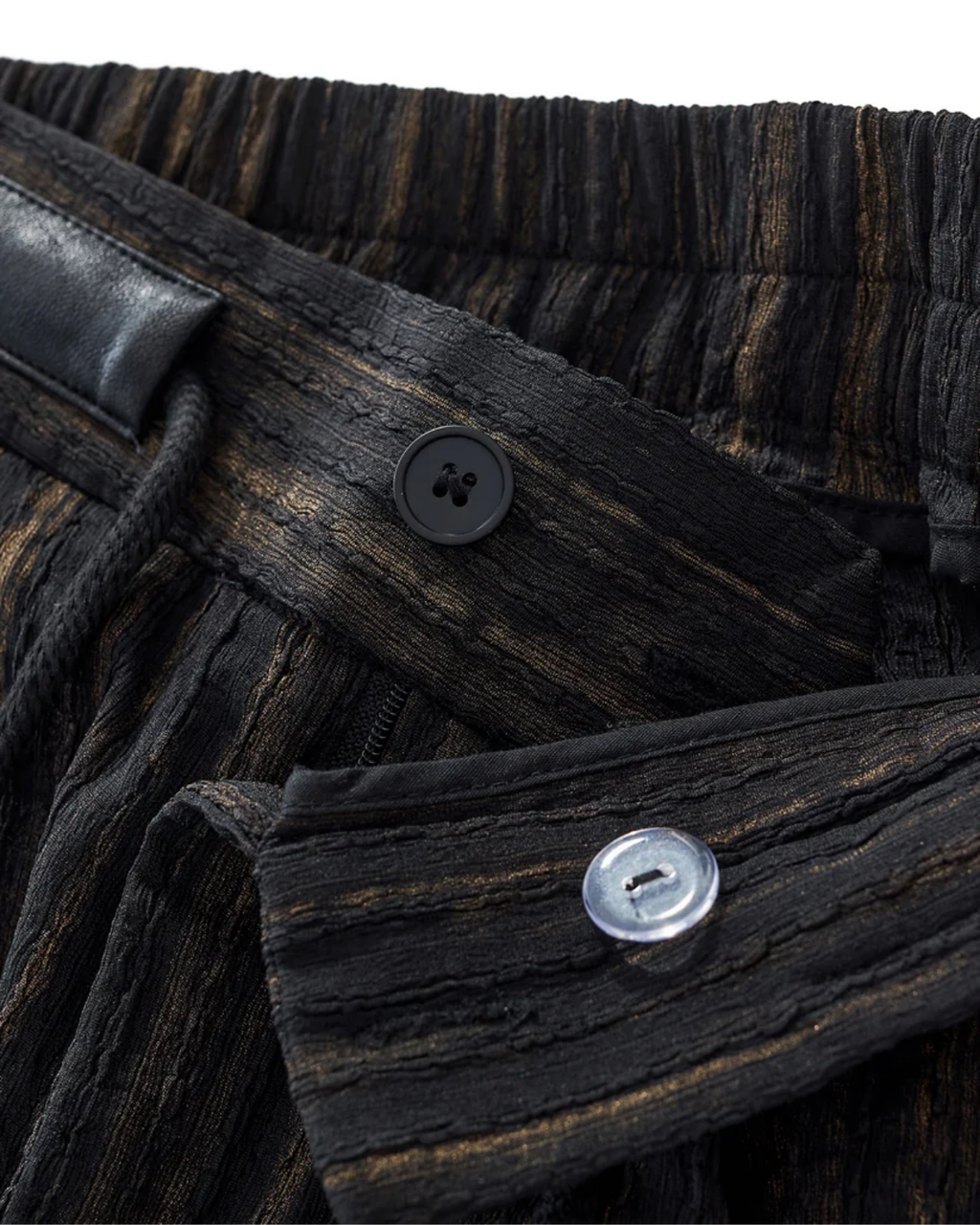 ZEVEN MIDNIGHT CRINKLE PANTS