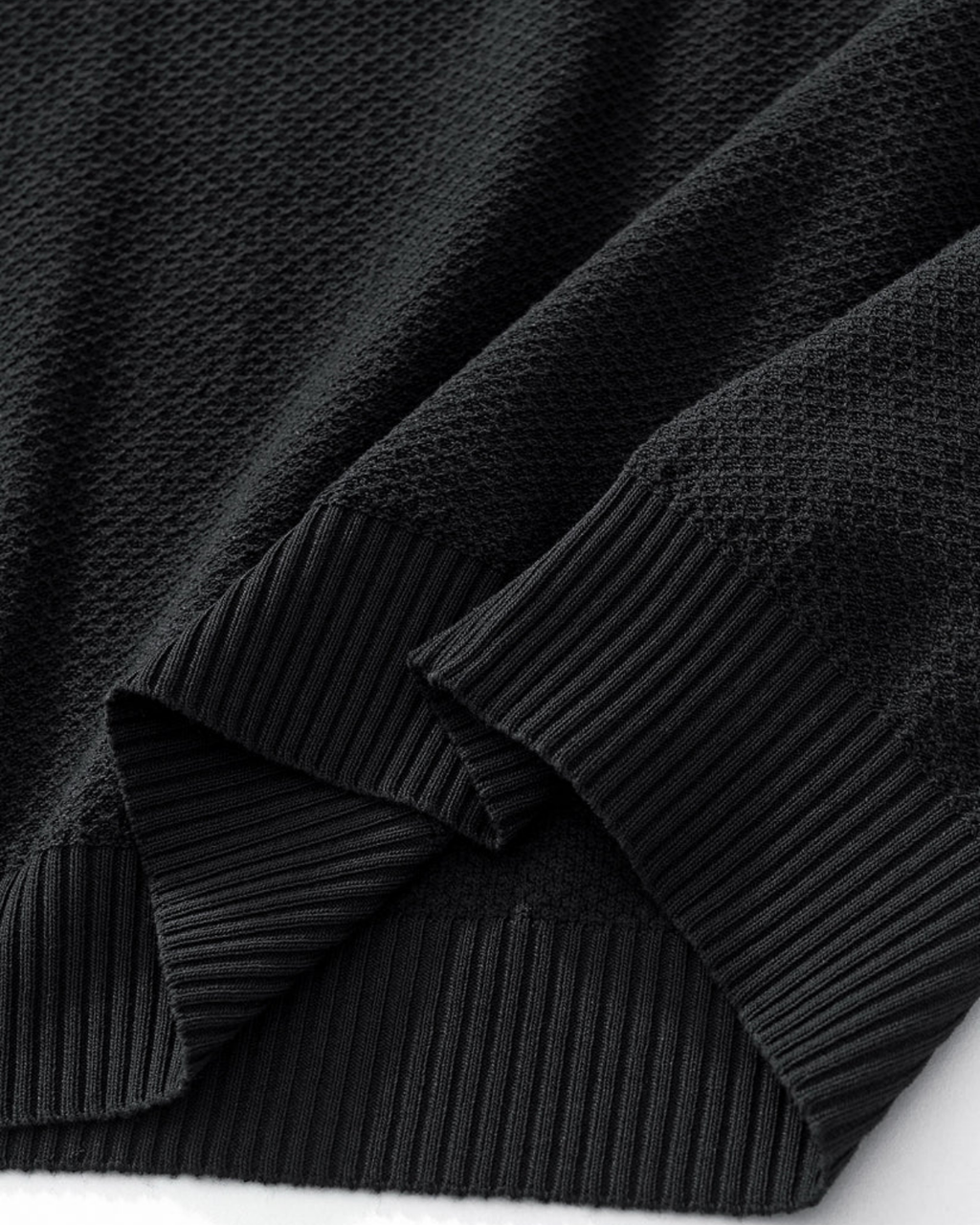 ZEVEN CONTRAST KNIT TEE