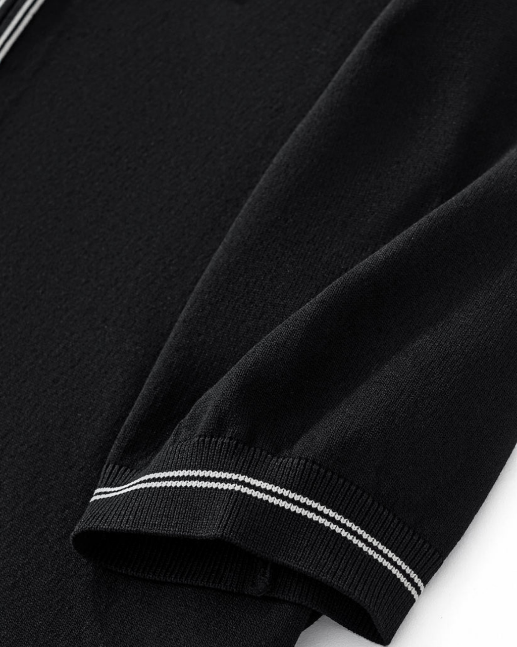 ZEVEN EDGE ZIP POLO